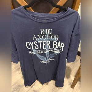 Chaps Navy Graphic T-Shirt